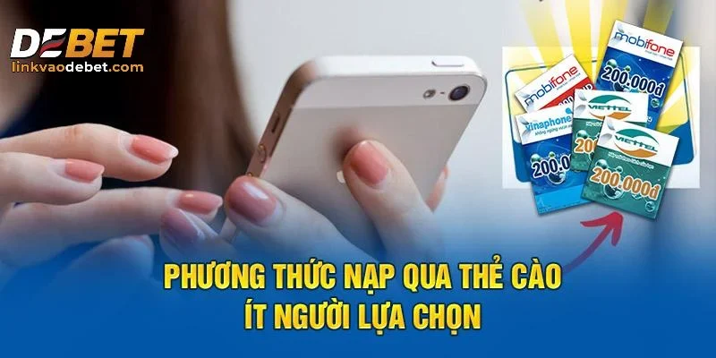 Những lợi ích khi nạp tiền tại DEBET